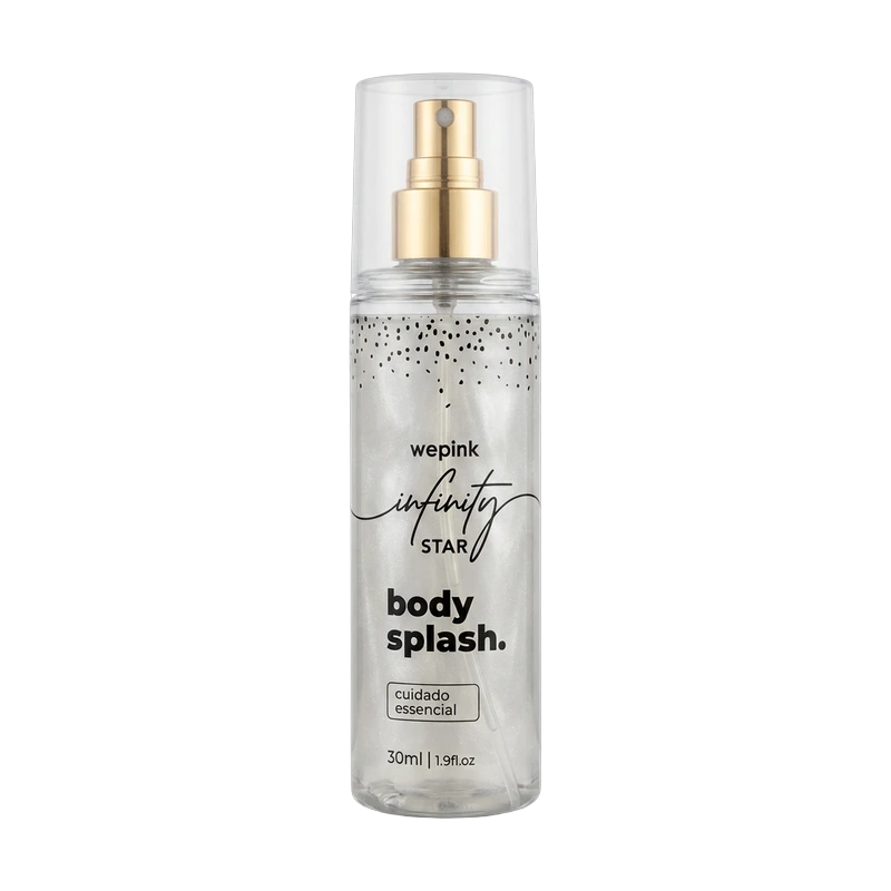 Body Splash Infinity Star 200ml — fragrância floral cintilante