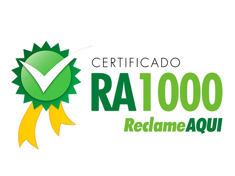 Certificado RA1000 Reclame Aqui